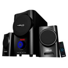 VISIVO - Sistema de audio 2.1 ch 50watts vps-21 386us negro