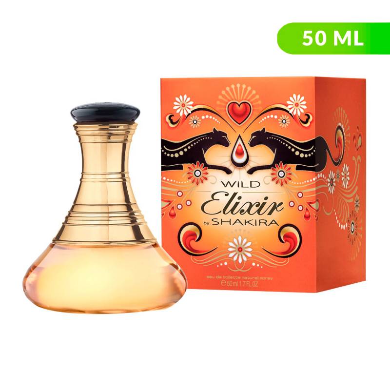 SHAKIRA - Perfume Shakira Wild Elixir Mujer 50 ml EDT