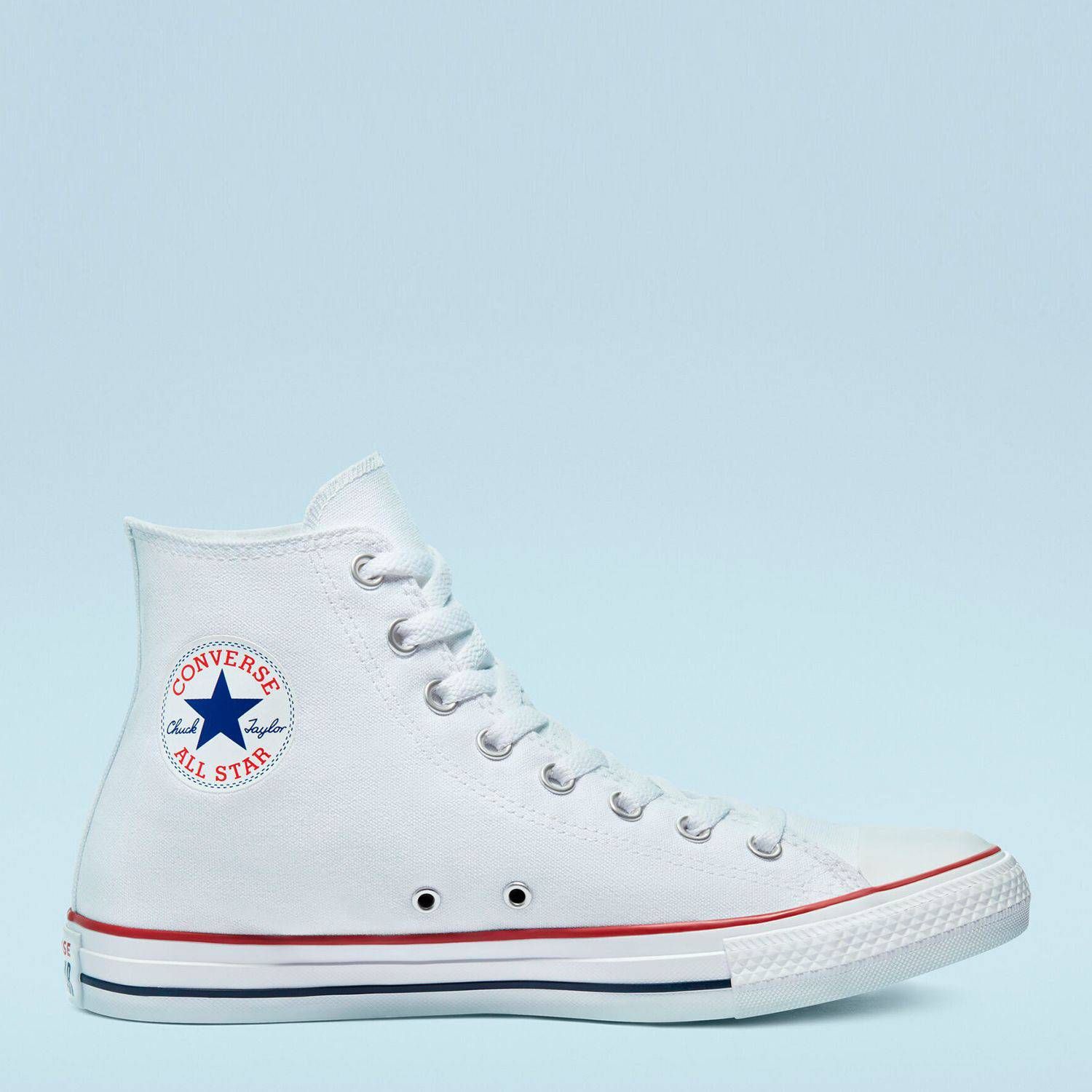 Beweren Herhaald Ben depressief Converse – Chuck Taylor All Star – Hohe Sneaker Aus Weißem Leder |  amymargarida.com