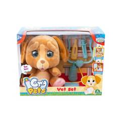 Cry Pets  - Peluche Cry Pets Set Veterinaria 