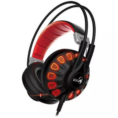 Audífono Diadema Gamer Genius Hs-G680 Usb Negro/Ro