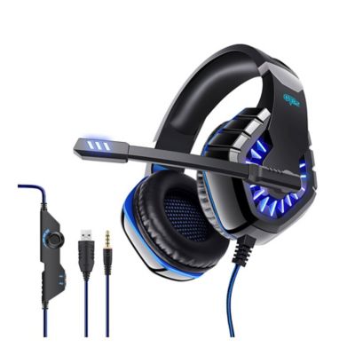 Audifonos Diadema Gamer Gt-82 Cable Usb Microfono Danki