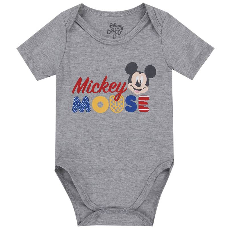 Mickey - Body Bebé Niño Polialgodón Mickey