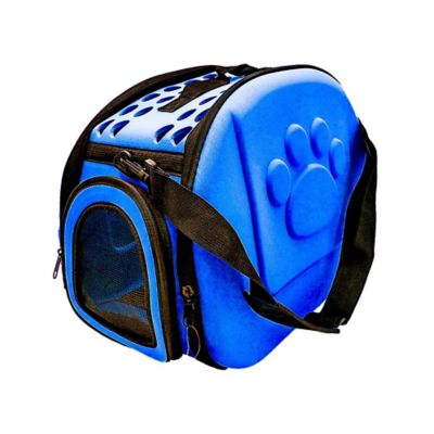 Bolso Transpotador De Mascotas Mershop 378 Azul Bin Colombia