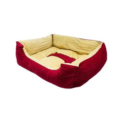 Cama Para Mascotas Pequeña Mershop 373 Vinotinto Bin Colombia