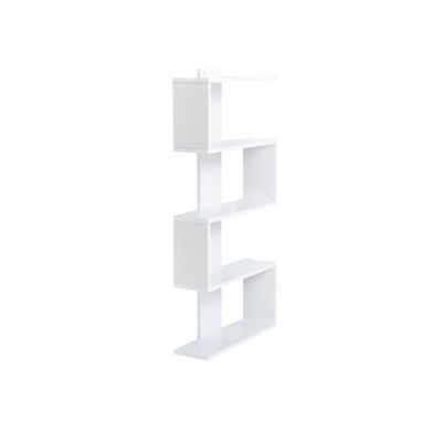 Biblioteca Modular Tipo Repisa Blanca Rin Muebles Molti