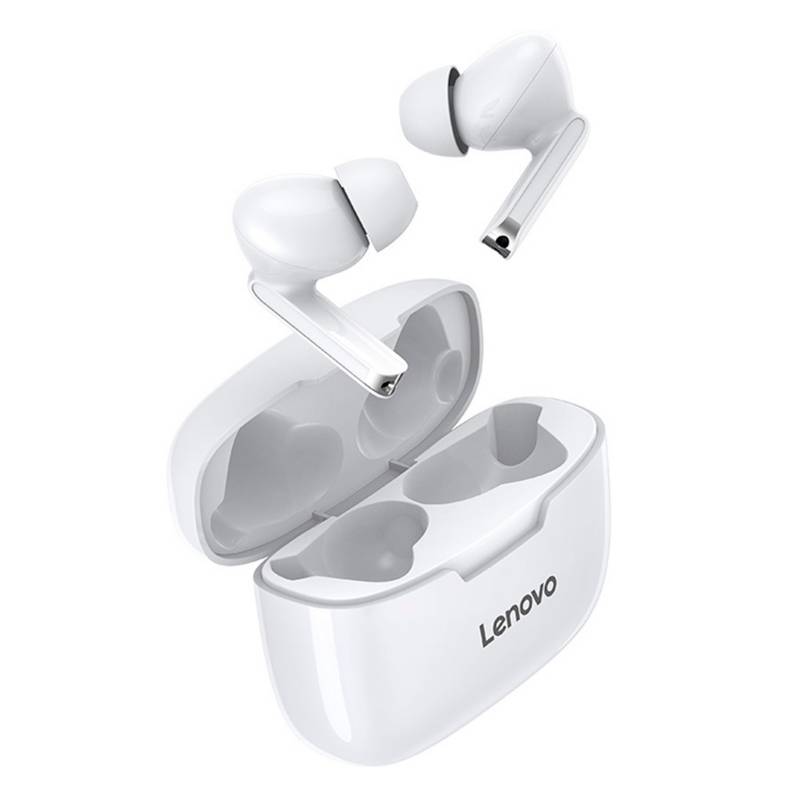 LENOVO - Audífonos Earbuds Lenovo Bluetooth XT90 Blanco