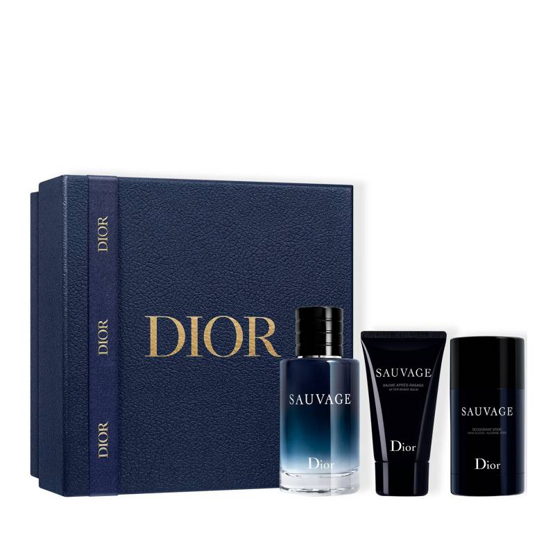 DIOR - Set de fragancias 3 piezas Sauvage EDT Dior