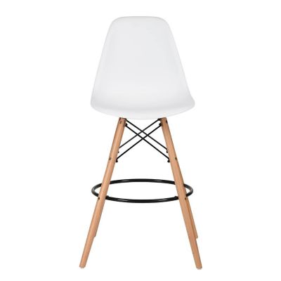 Butaco Eames Madera Haya -Blanco Akivoy 121036