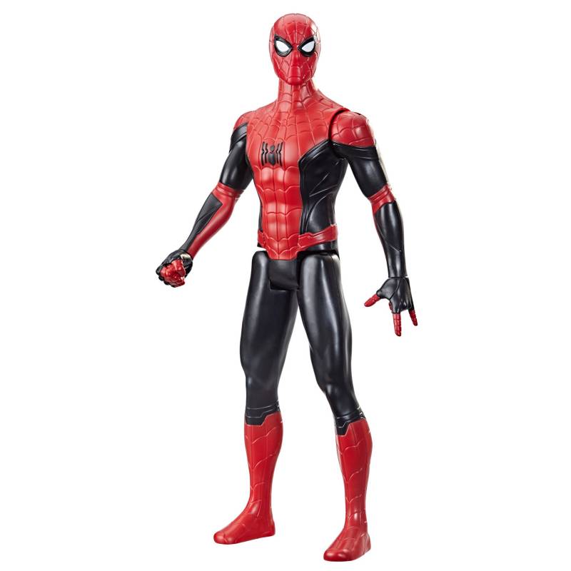 Spider-man - Figura de Acción Spider-Man No Way Home Titan - Spiderman Rojo Y Negro