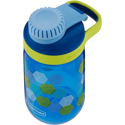 Botella De Agua Para Niños A Prueba De Fugas 414Ml Rubbermaid Varsity Blue