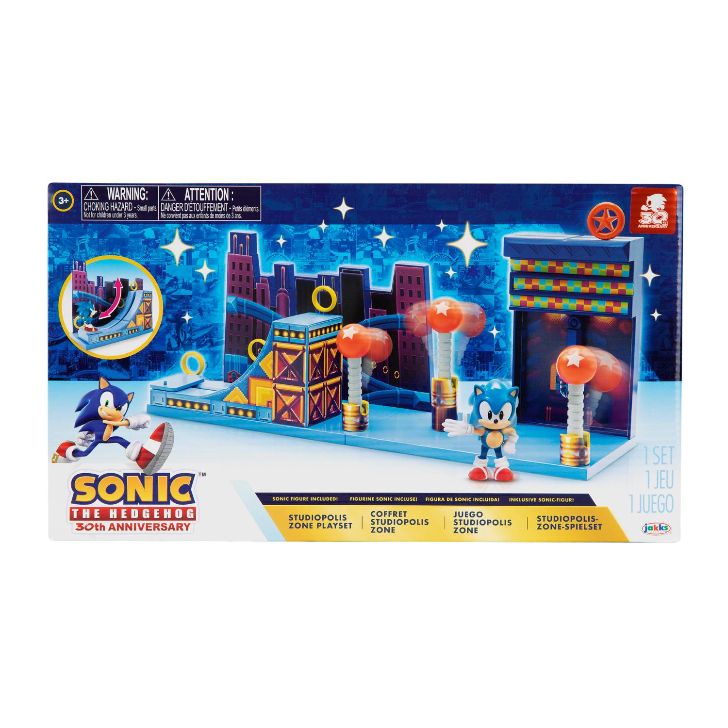 Sonic Playset Sonic Juego Studiopolis Zone 