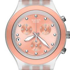 Swatch - Reloj SVCK4047AG Full Bollded Caramel