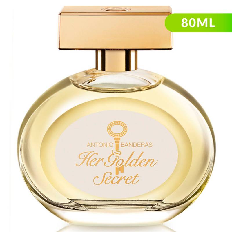 ANTONIO BANDERAS - Perfume Antonio Banderas Her Golden Secret Mujer 80 ml EDT