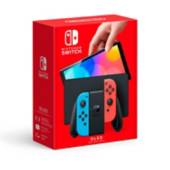 Consola Nintendo Switch | Pantalla OLED | 2 Joy-Con Neon Rojo y Azul | 64GB de almacenamiento