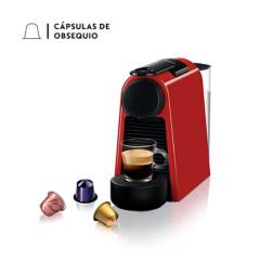 Nespresso - Cafetera con Cápsula Nespresso Essenza Mini Roja