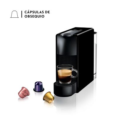 Cafetera con Cápsula Essenza Mini Negra