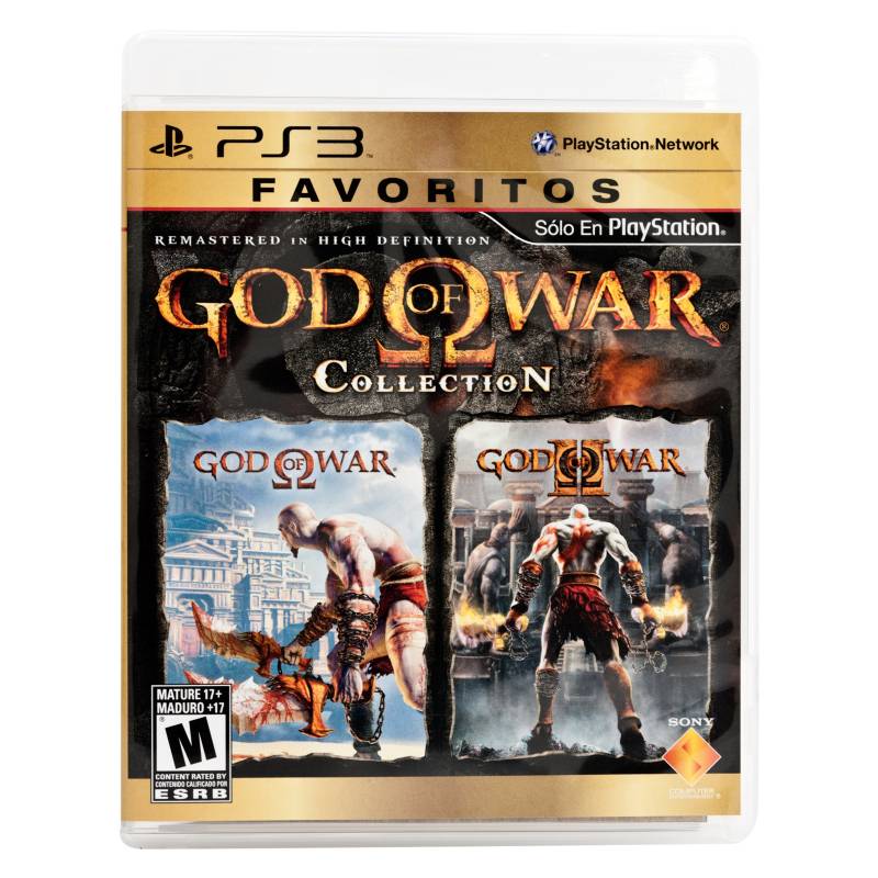 PlayStation 3 - Videojuego Favorito God Of War 1 y 2