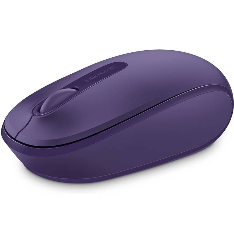 Microsoft - Mouse inalámbrico Microsoft mobile 1850 morado