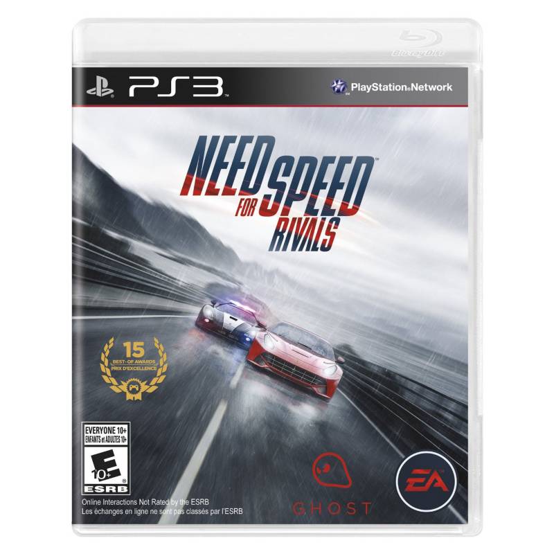 PlayStation 3 - Videojuego Need For Speed Rivals