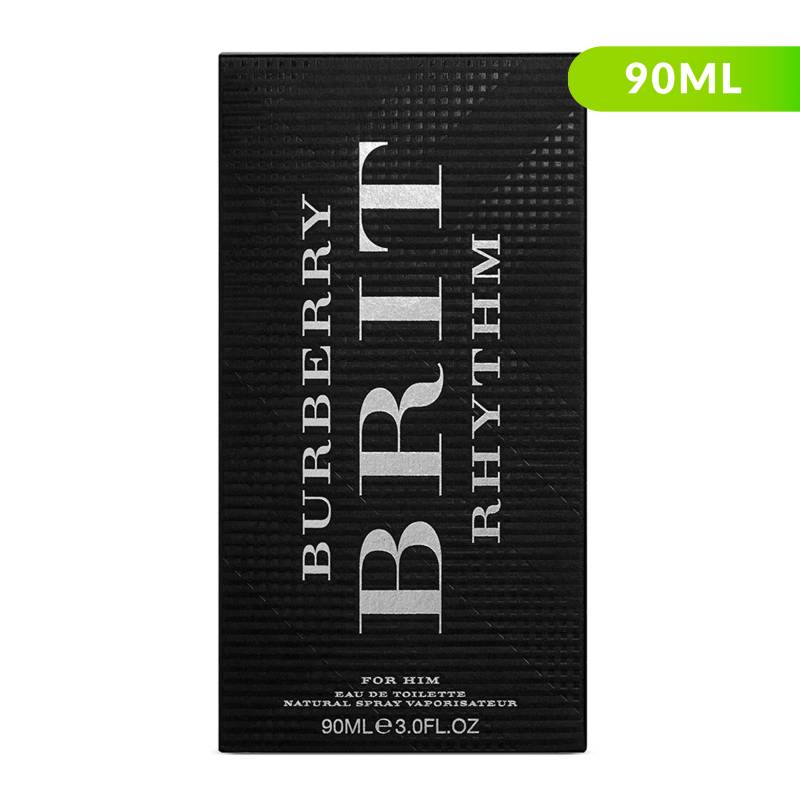 BURBERRY - Perfume Burberry Brit Rhythm Hombre 90 ml EDT