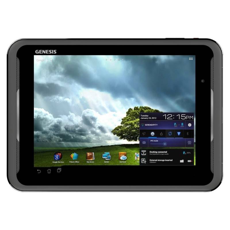 Genesis - Tablet 8 pulgadas 8GB + MicroSD 16GB / GT8320 Negra