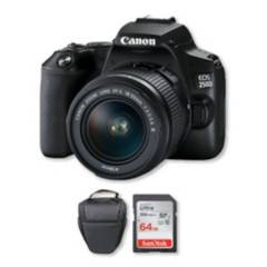 Canon - Canon 250D / Sl3 4K Con Lente  + Memoria + Bolso