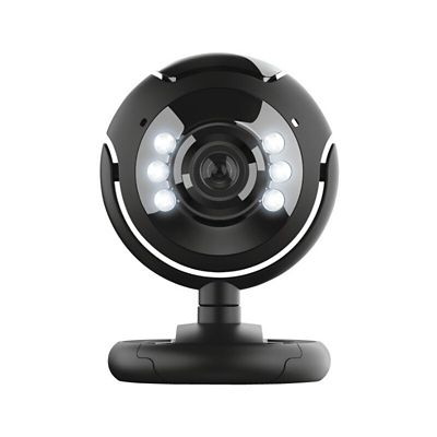 Camara Web Cam Trust Spotlight Pro Con Luz Led