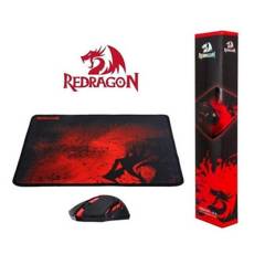 Redragon - Combo Redragon Gamer Inalambrico Mouse-Pad Mouse