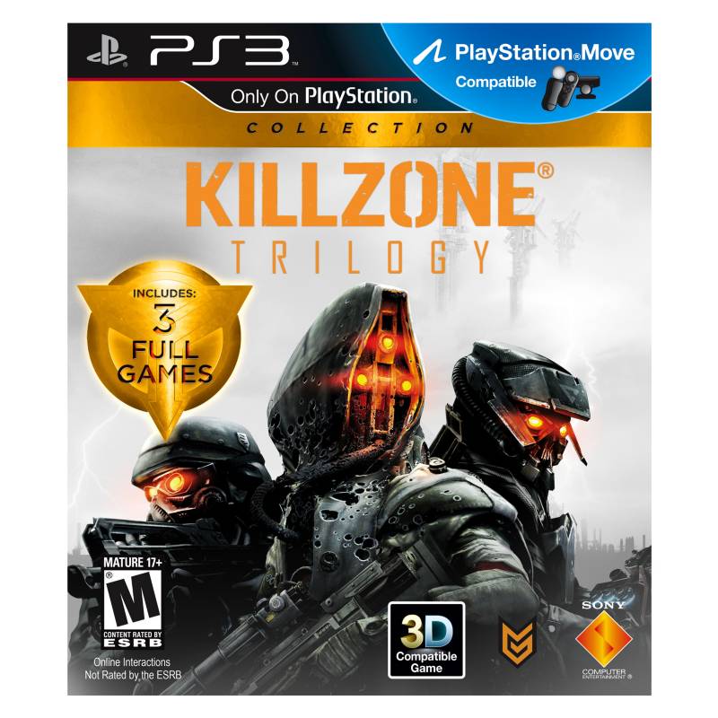 PlayStation 3 - Videojuego Trilogía Killzone 