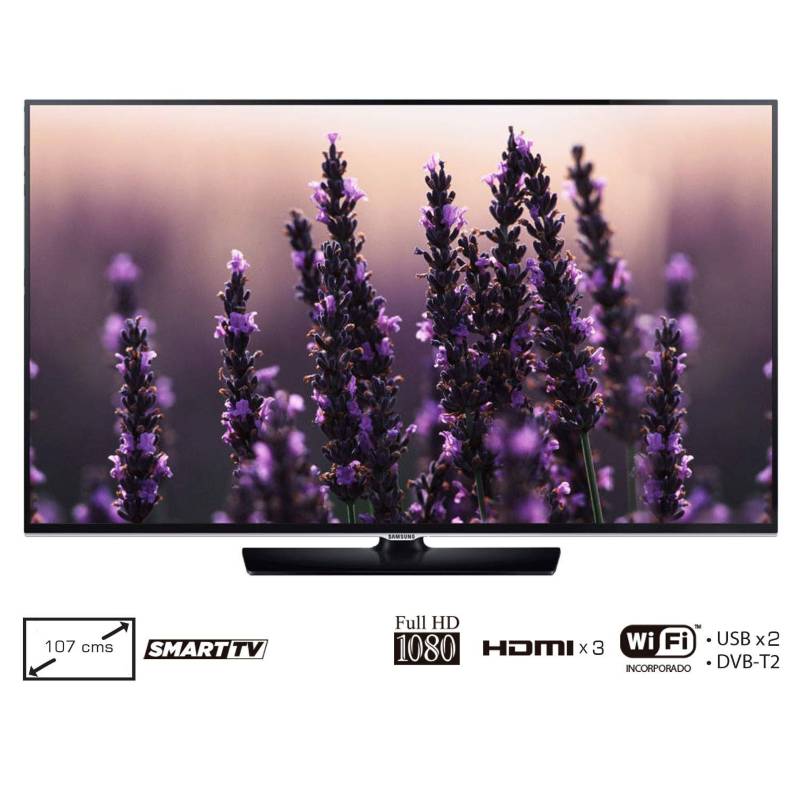 SAMSUNG - LED 40" Smart TV Full HD / UN40H5500AKXZL