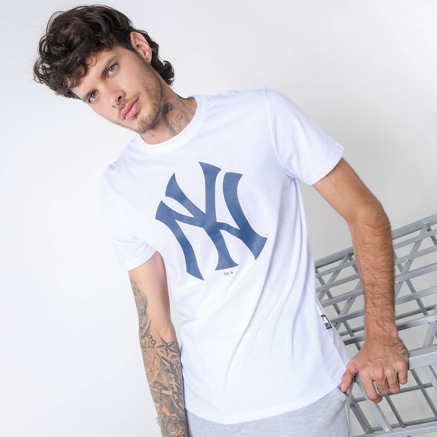 Camiseta Deportiva NY Yankees Hombre