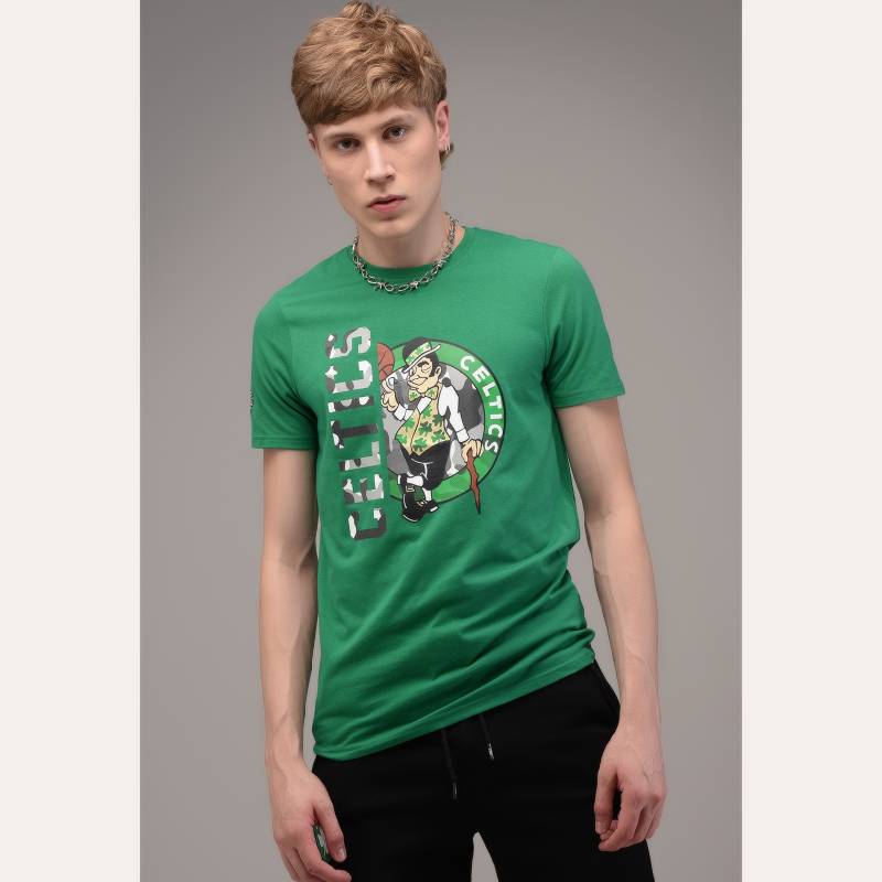 PUMA - Camiseta Básquetbol Boston Celtics Hombre