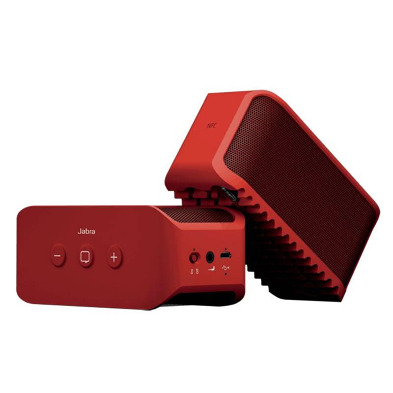 Jabra - Altavoz Portátil Bluetooth / Solemate Mini Rojo 