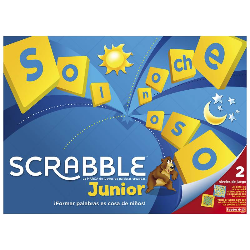 Mattel Games - Juego de mesa Mattel Games Scrabble Junior