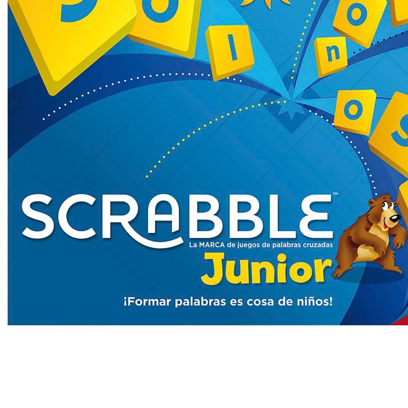 Scrabble Junior Niños Juego de Mesa de 6 años 