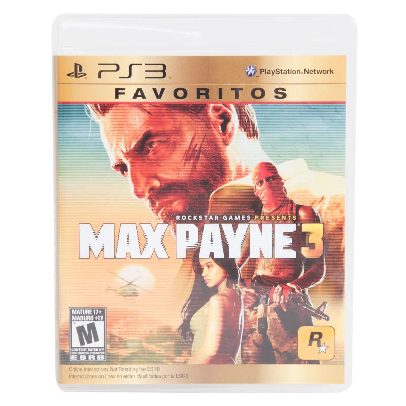 PlayStation 3 - Videojuego Max Payne 3