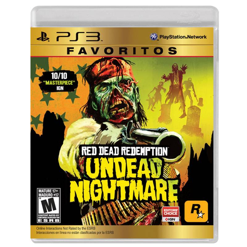PlayStation 3 - Videojuego Red Dead Redemption: Undead Nightmare