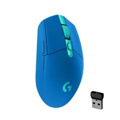 LOGITECH - Mouse Gamer Logitech G G305 Inalámbrico Receptor USB | Velocidad de respuesta 1ms | Botones programables. Compatible iOS, Windows, Chrome