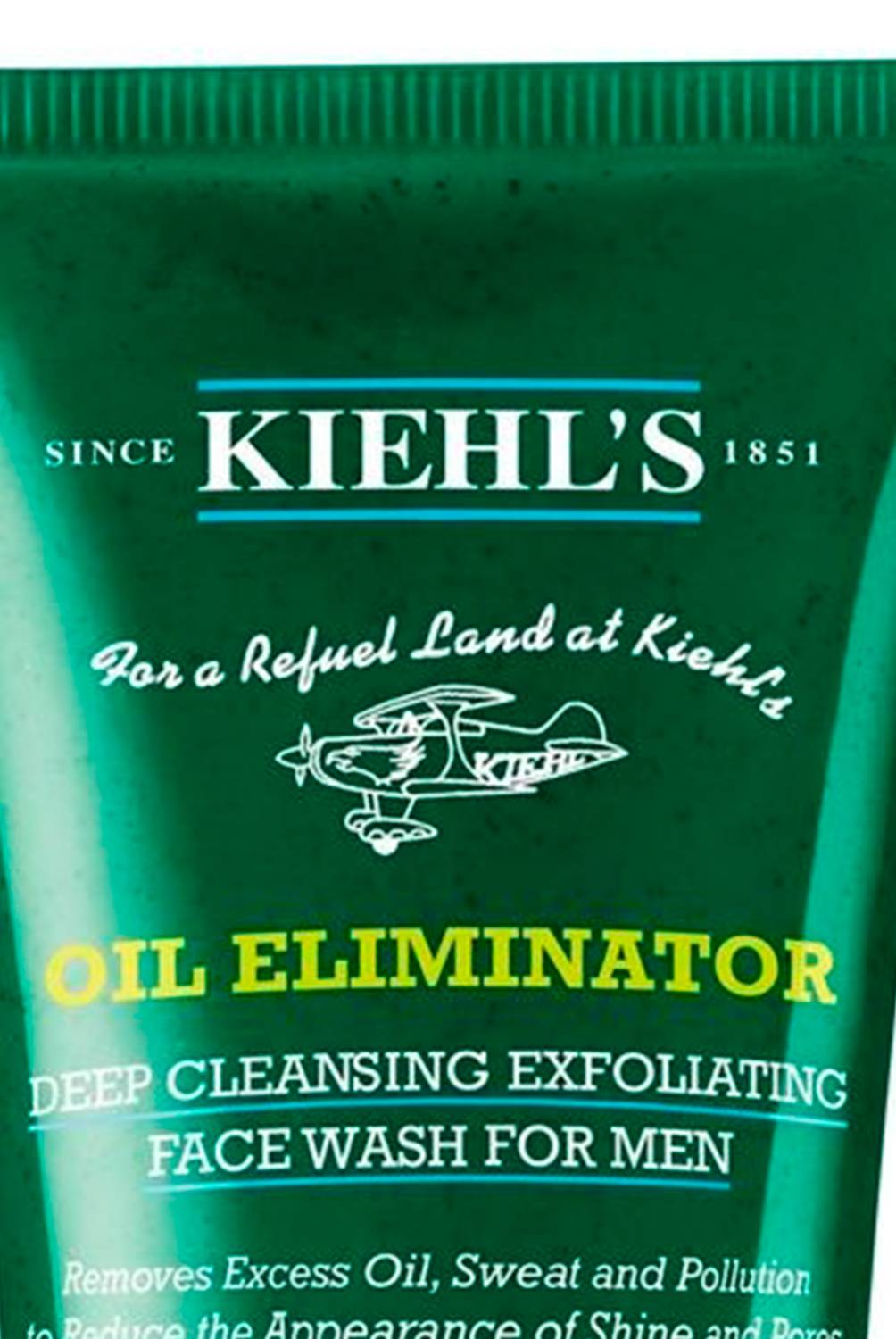 Kiehls - Limpiador Men's Oil Eliminator Deep Cleansing Exfoliating Face Wash 200 ml