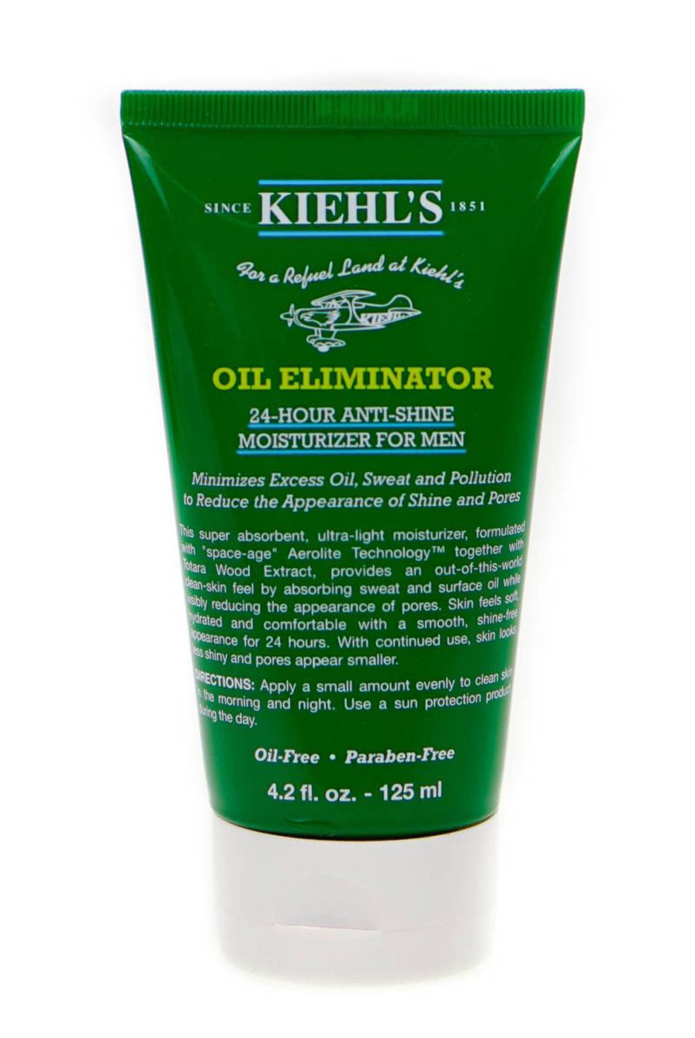 Kiehls - Hidratante Facial Oil Eliminator 24-Hour Anti-Shine Moisturizer for Men 125 ml