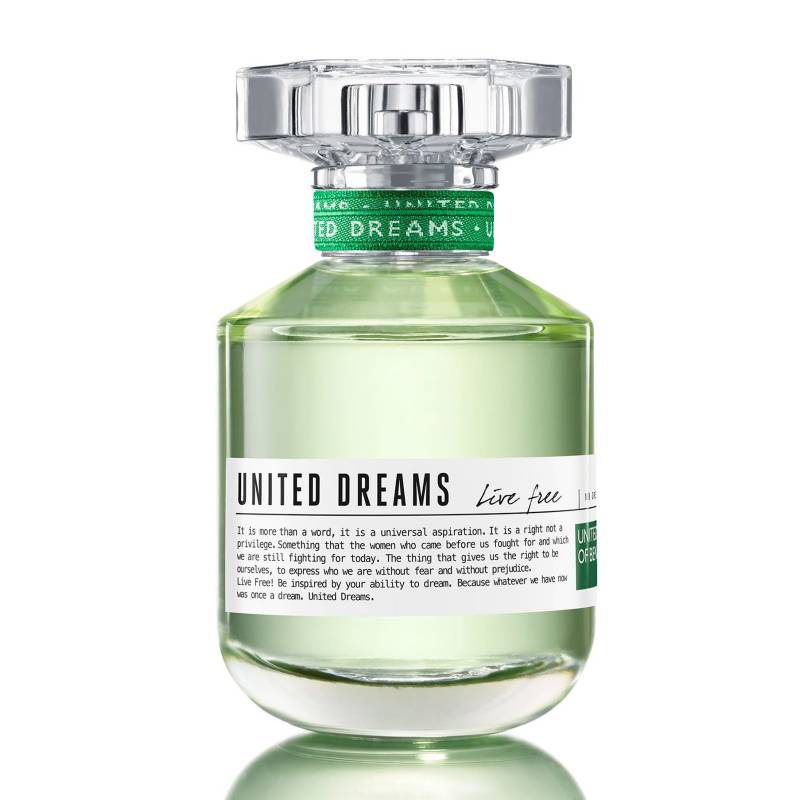 BENETTON - Perfume Benetton United Dreams Live Free Mujer 80 ml EDT