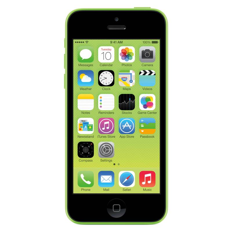 APPLE - Celular Libre iPhone 5C 8GB Verde | 4G Exclusivo Tigo y Movistar