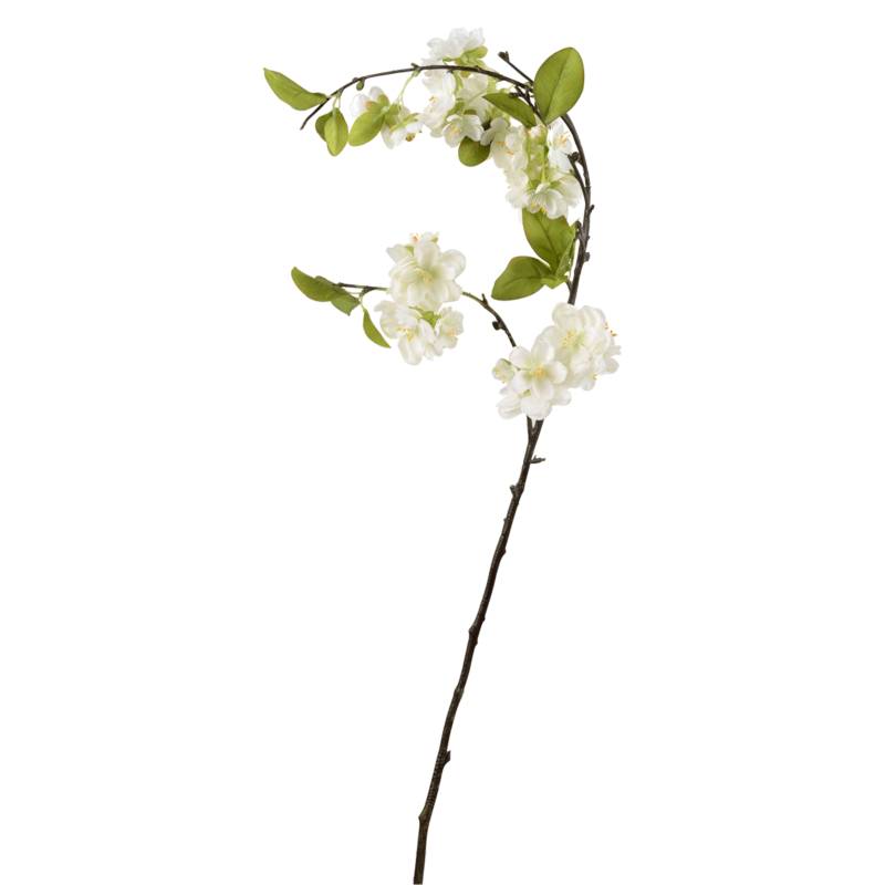 Mica - Flor blossom blanca 87cm