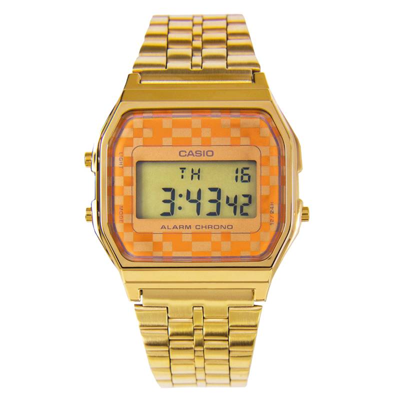 CASIO - Reloj digital dorado