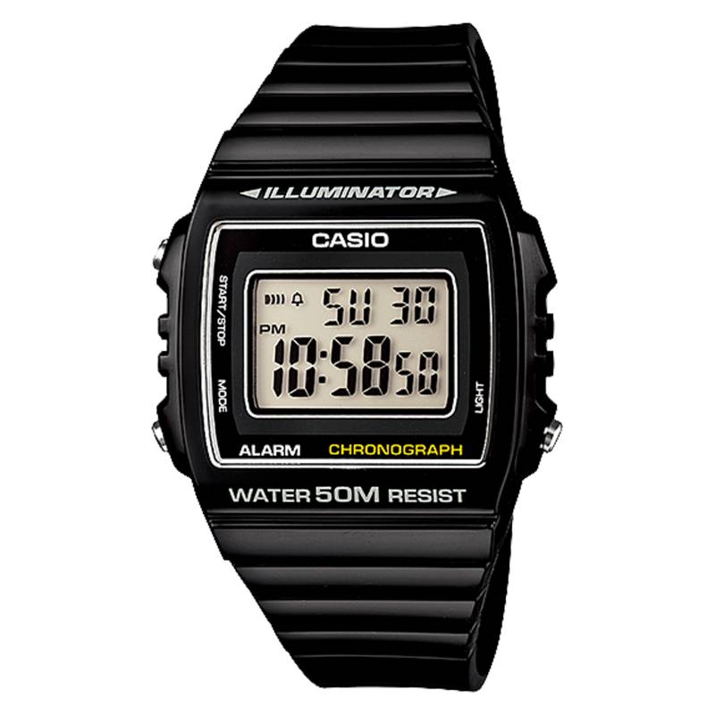 CASIO - Reloj digital plateado