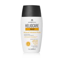 HELIOCARE - Bloqueador Solar 360 Mineral Tolerance Fluid Heliocare para Piel Sensible 50 ml