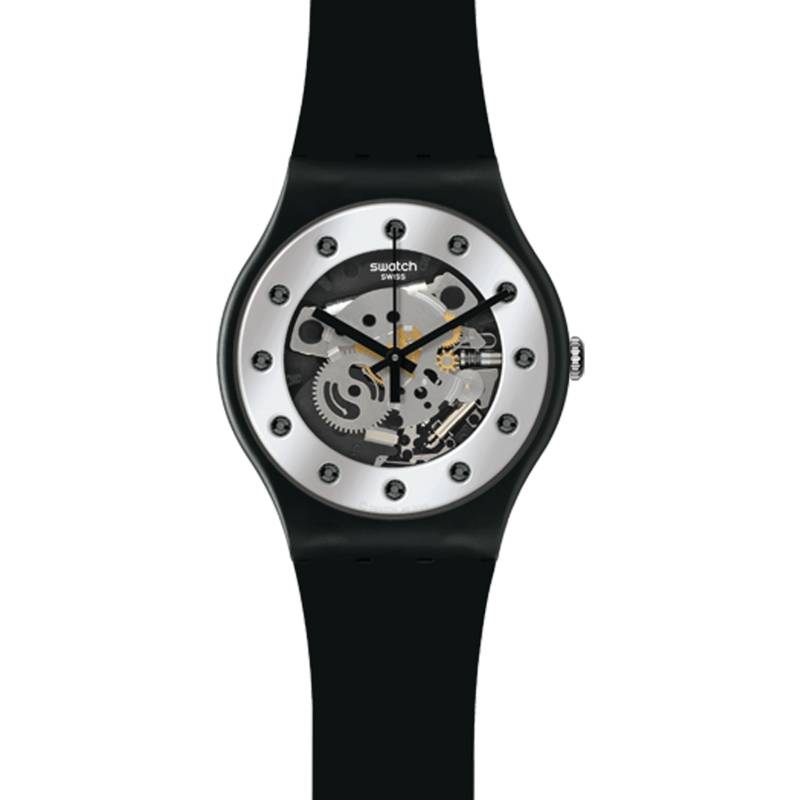 Swatch - Reloj Hombre Swatch Silver Glam SUOZ147