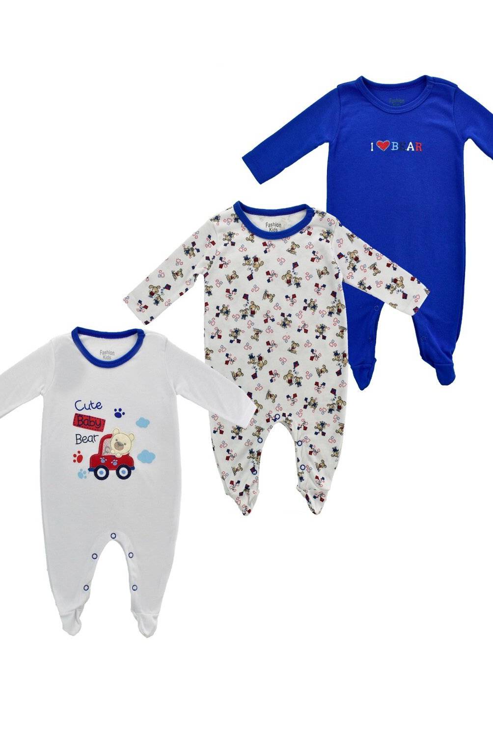 Mundo Bebé - Pijamas Bebé Niño Set X 3
