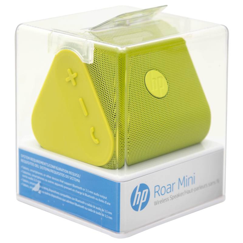 Computadores HP - Parlante Bluetooth Mini Roar Verde 